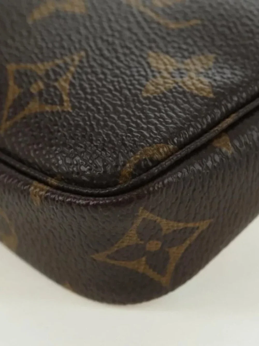 LOUIS VUITTON Monogram Mini Pochette Accessoires Pouch M62141 LV Auth 179815M